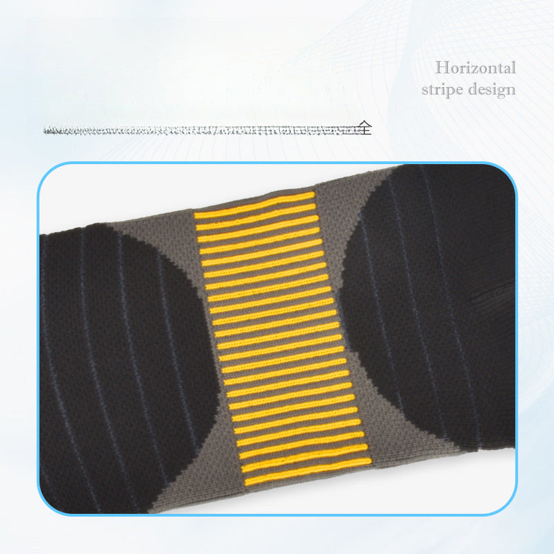 Coolmax Running Socks 7A Antibacterial Men's Summer Deodorant Sweat-absorbing Non-slip Pressure Socks-3PRS