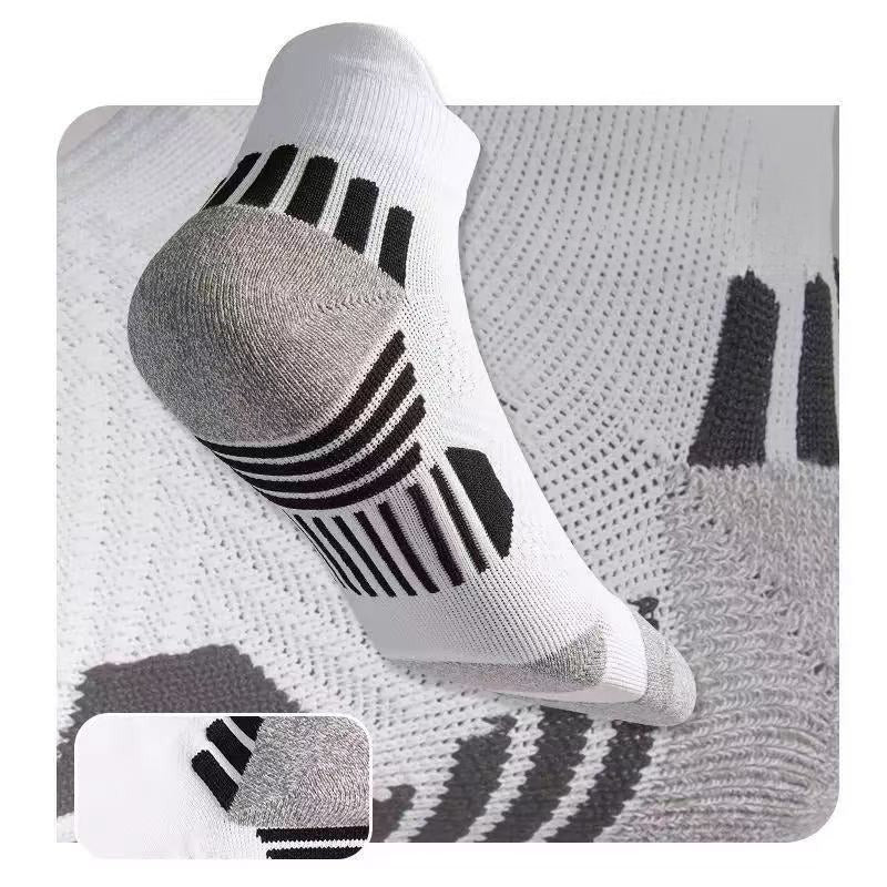 Badminton Socks Women's Towel Bottom Professional Marathon Running Socks Men's and Women's Fitness Sports Thickened Bottom Versatile Breathable