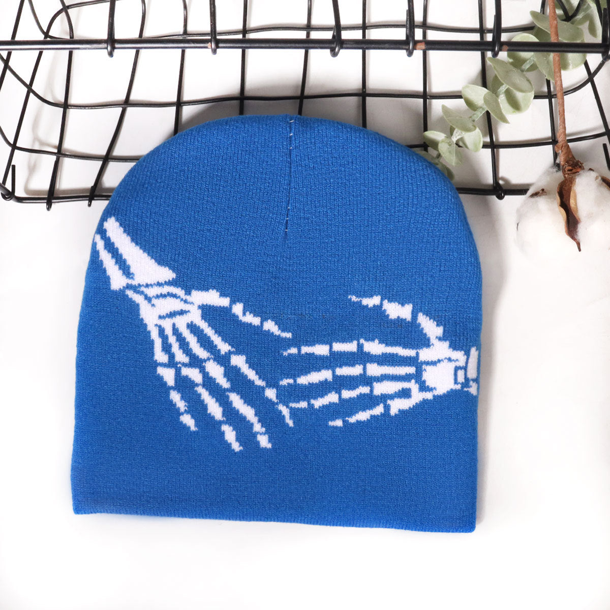 5PCS-Popular Men and Women Outdoor Street Personality Casual Hip Hop Trend Acrylic Jacquard Warm Knitted Hat