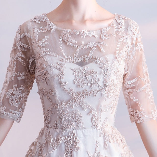 Art Test Dress Female Beauty Voice Solo Show Thin New Niche Vocal Broadcasting Host Long Performance Dress