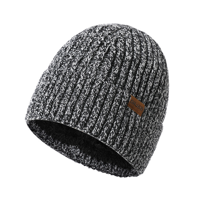Winter Wool Hat Knitted Warm Plush Hat