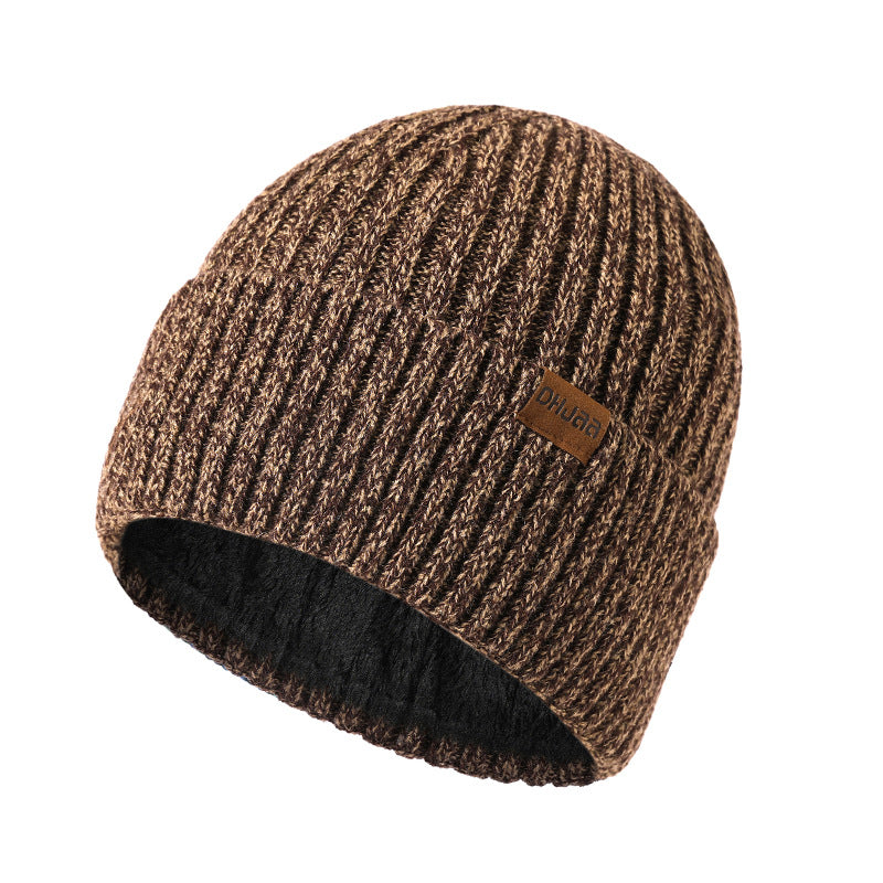 Winter Wool Hat Knitted Warm Plush Hat