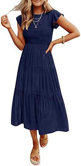 2025 Summer Viral Dress: Y2K-Inspired Cold-Shoulder Pleated Mini Dress - Sustainable Fabric Comfy Feifei Sleeves