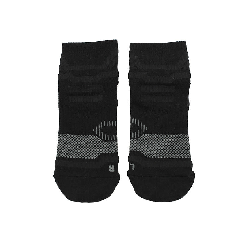 Quick-drying Sports Socks Professional Marathon Compression Short Sweat-absorbing Coolmax Running Socks-2prs