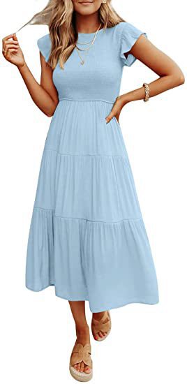 2025 Summer Viral Dress: Y2K-Inspired Cold-Shoulder Pleated Mini Dress - Sustainable Fabric Comfy Feifei Sleeves