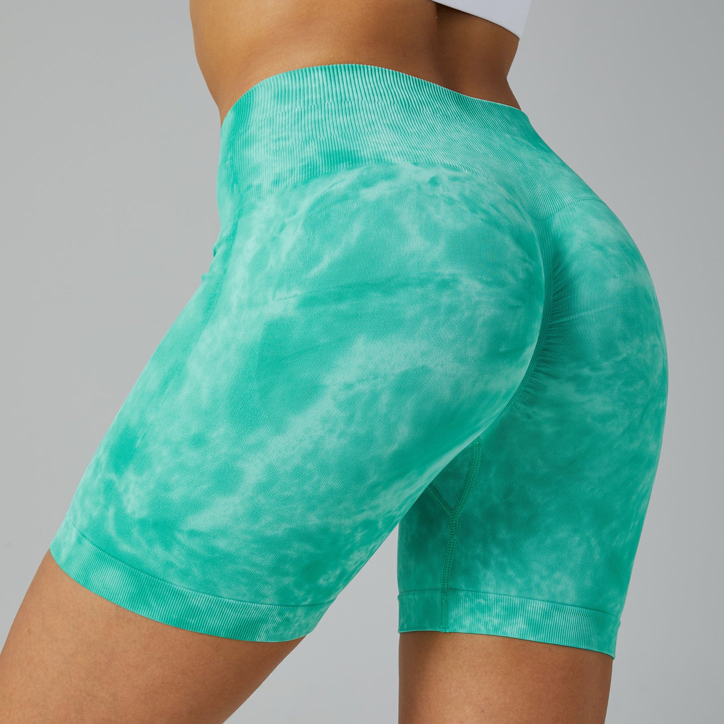Statement Print Yoga Shorts|High-Waist Hip Shaper Leggings|Breathable Cool Max|Workout & Daily Looks