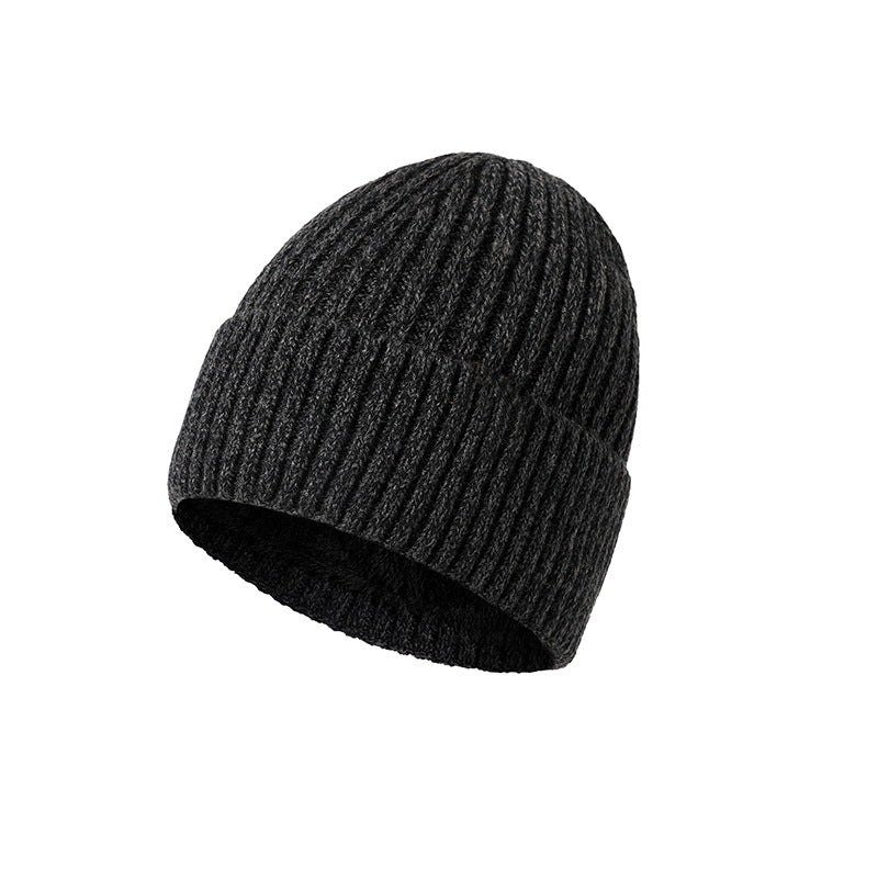Winter Wool Hat Knitted Warm Plush Hat