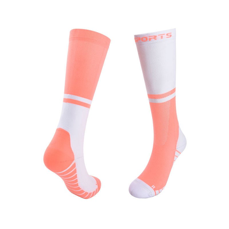Spring and Summer Compression Socks Knee Long Tube Running Sports Marathon Fitness Socks-3PRS