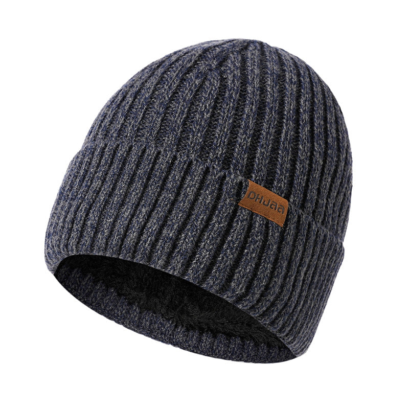 Winter Wool Hat Knitted Warm Plush Hat