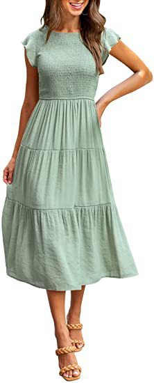 2025 Summer Viral Dress: Y2K-Inspired Cold-Shoulder Pleated Mini Dress - Sustainable Fabric Comfy Feifei Sleeves