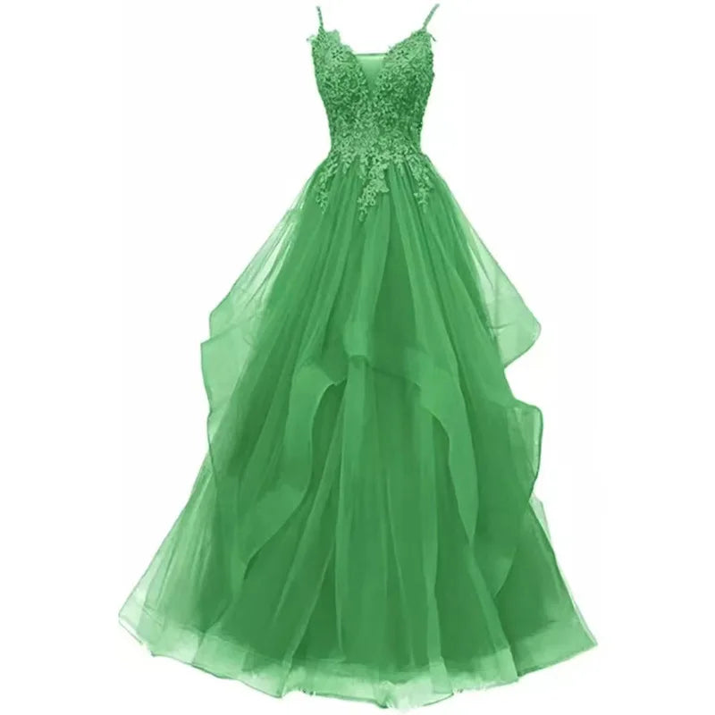 Banquet Female Purple Suspender Dress Vocal Art Test Sen Series Color Yarn Fairy Yarn Skirt Host Evening Dress