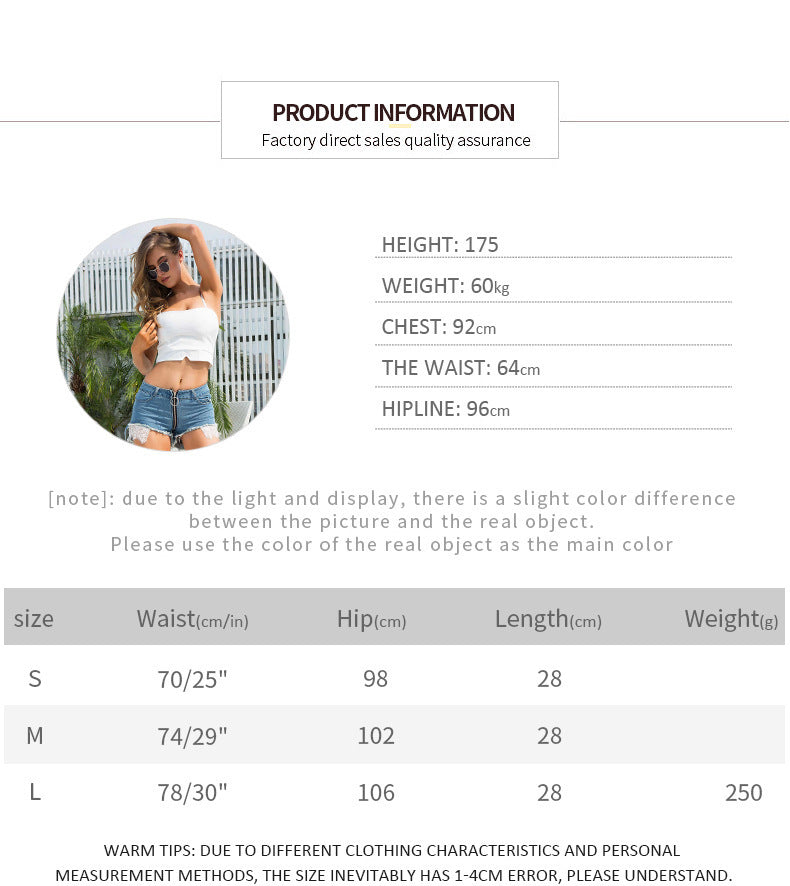 Trending Women’s Ripped Denim Hot Shorts - High-Rise Ultra Mini Clubwear