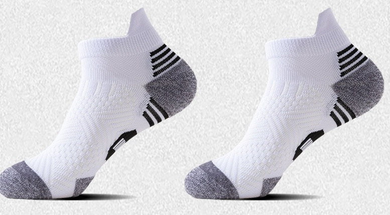 Professional Sports Socks Men's Hiking Fitness Quick-drying Running Socks Front and Heel Thickened Wear-resistant Non-slip Mountaineering Socks