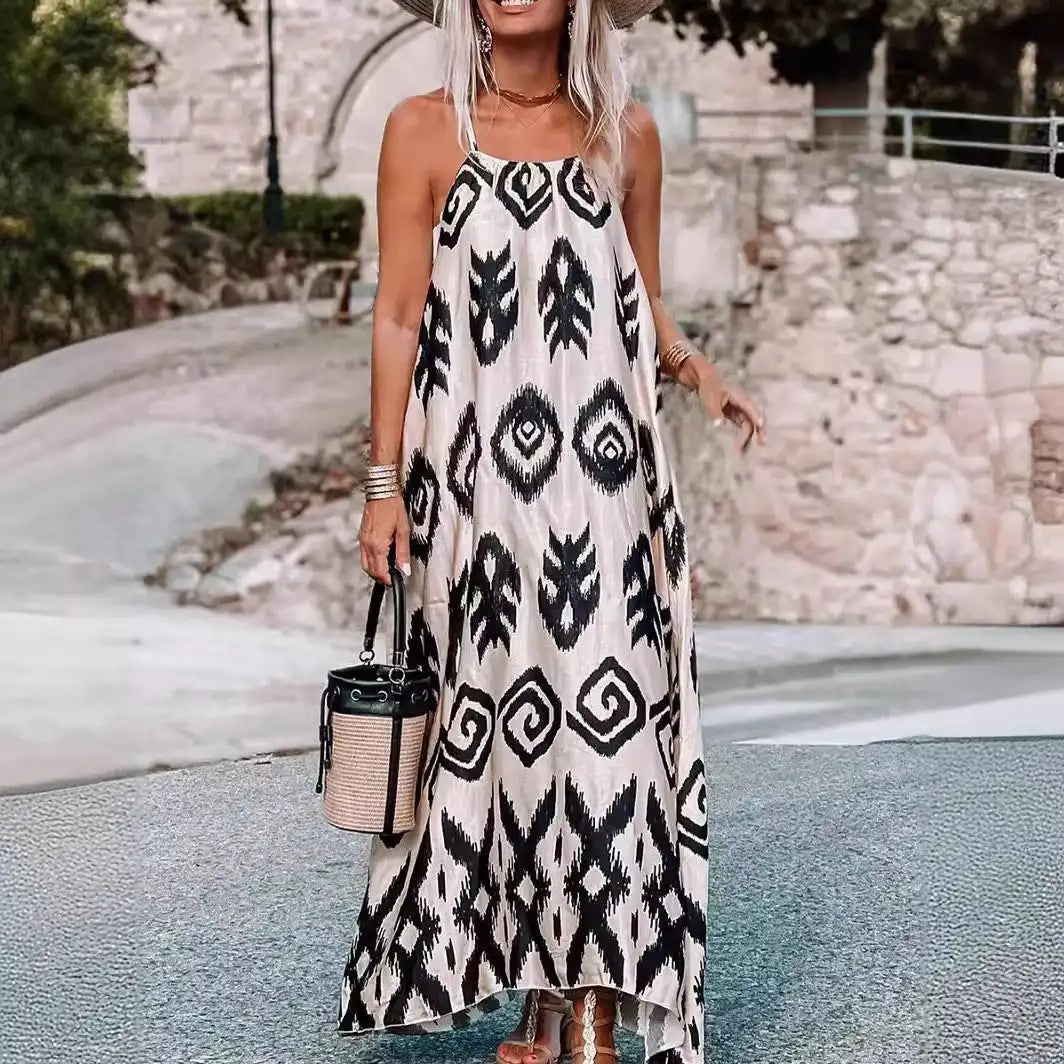 2024 Spring Fashion: Versatile and Chic Pullover Sling Dress for Women