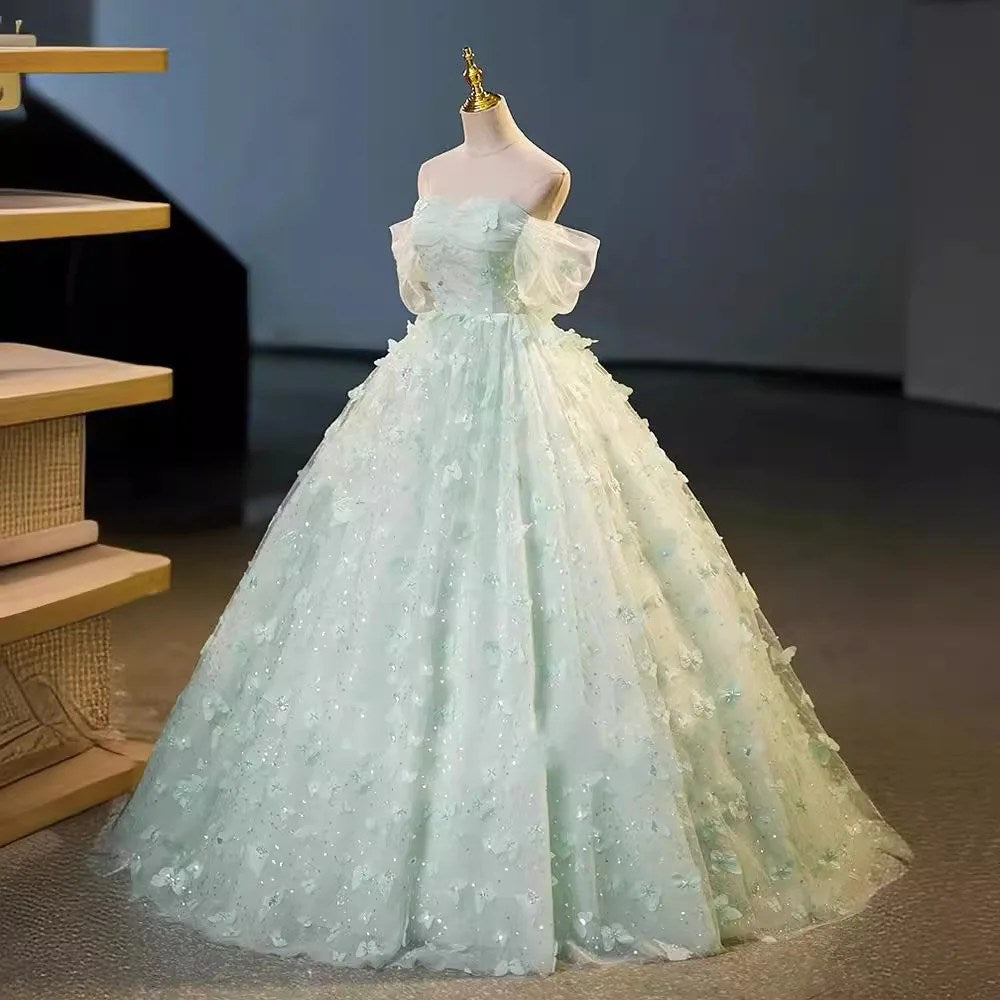 Vocal Art Exam Adult Dress Advanced Sense Host Concert Evening Dress Female 2024 New Xianqi Mori Series
