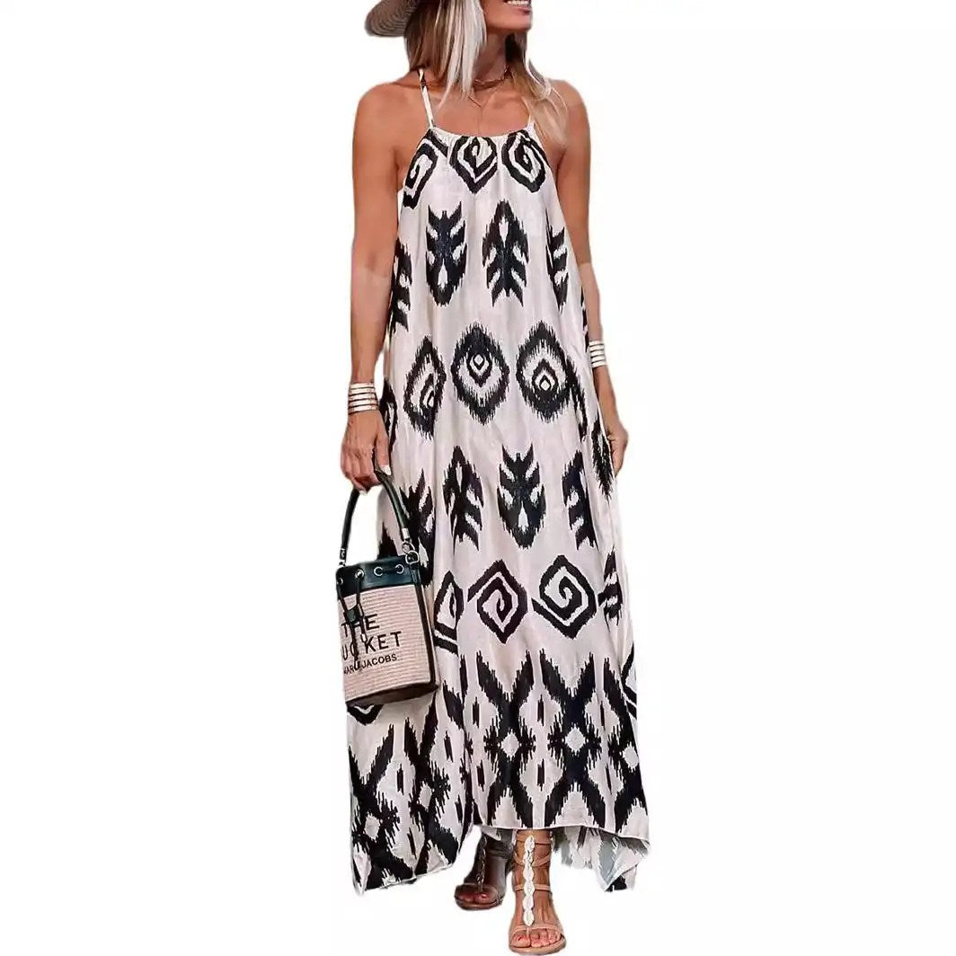 2024 Spring Fashion: Versatile and Chic Pullover Sling Dress for Women