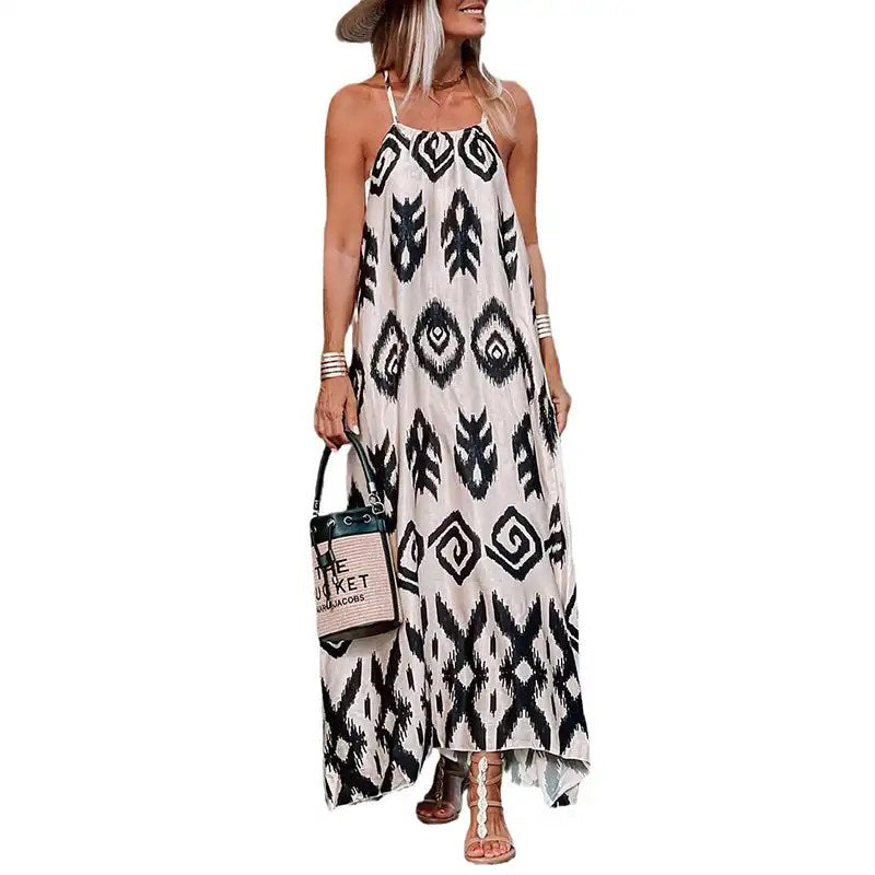 2024 Spring Fashion: Versatile and Chic Pullover Sling Dress for Women