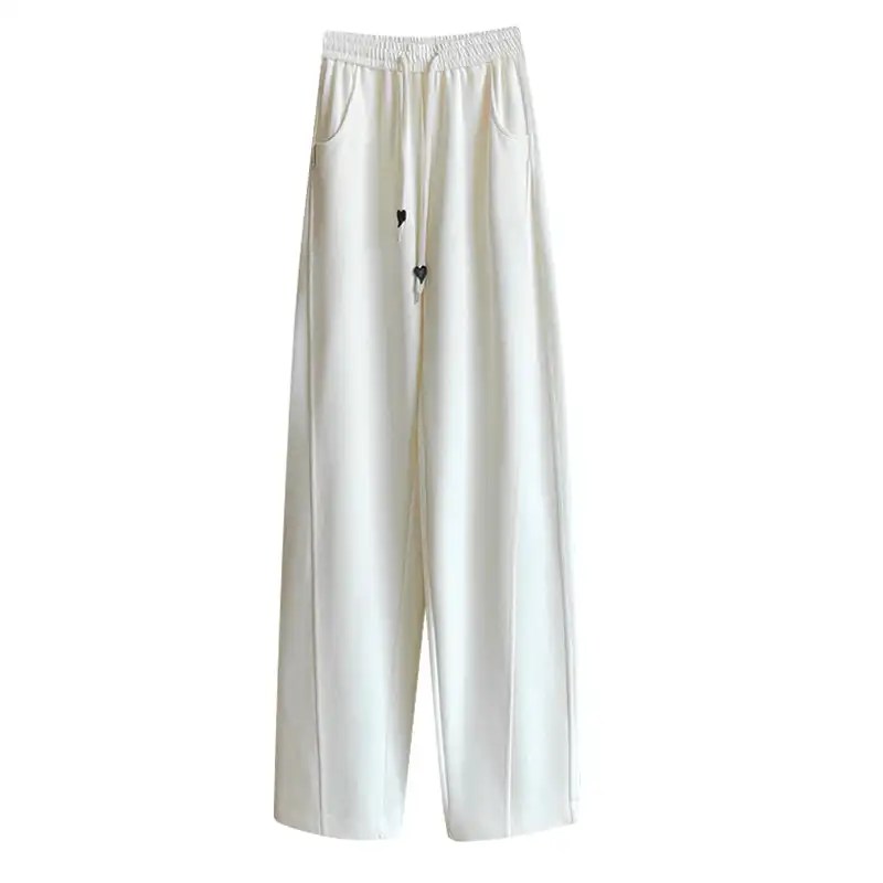 Upgrade Your Wardrobe with the Trendy Spring Summer Drawstring Wide Leg Pants - Available in High Waist and Large Sizes for Ultimate Comfort and Style!