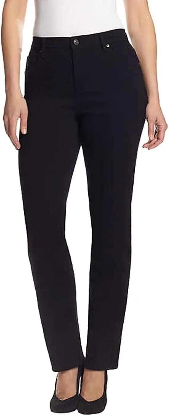 Upgrade Your Wardrobe with Women's High Waisted Jeans Tapered Denim Stretch Pants - Perfect for Casual Comfort!