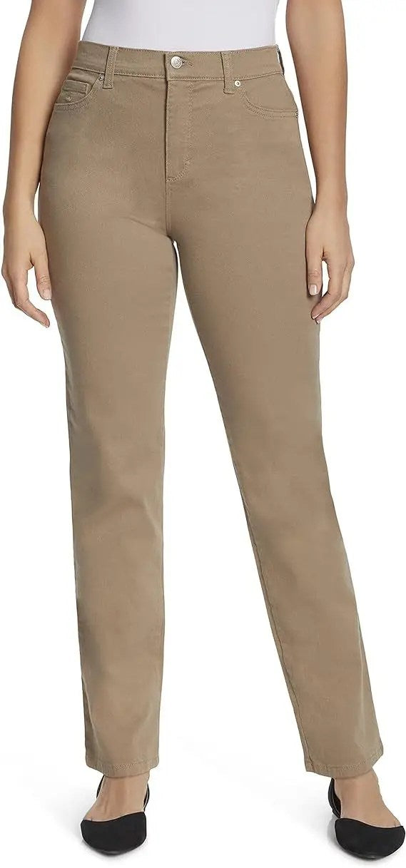 Upgrade Your Wardrobe with Women's High Waisted Jeans Tapered Denim Stretch Pants - Perfect for Casual Comfort!