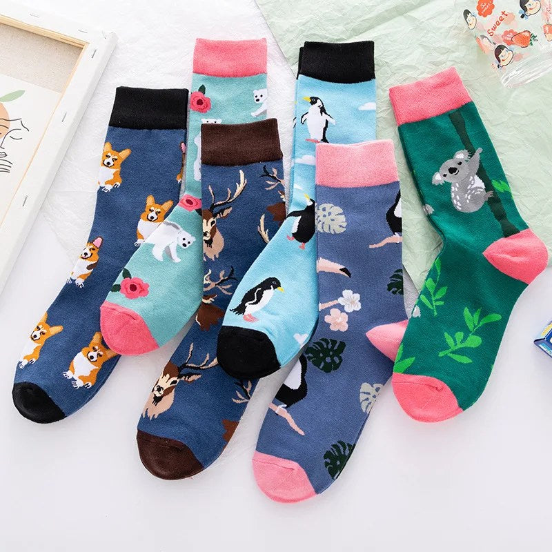 2024 Creative Fruit Tide Women Socks: The Ultimate Harajuku Trend for Men and Women