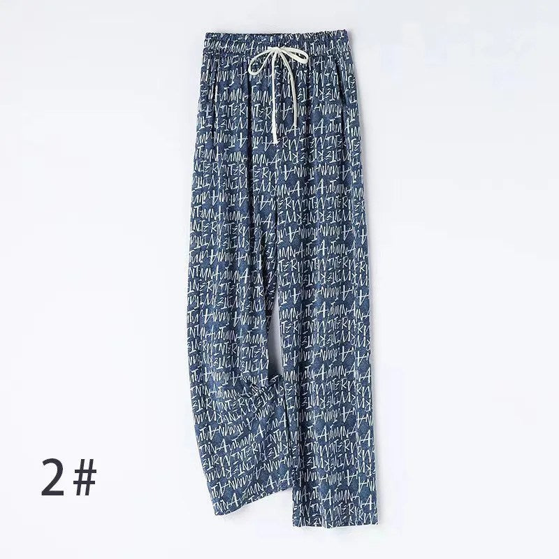 Stay Cool this Summer with Tencel Denim Cooler Pants - Straight-Legged, Versatile, and Cold Feeling!