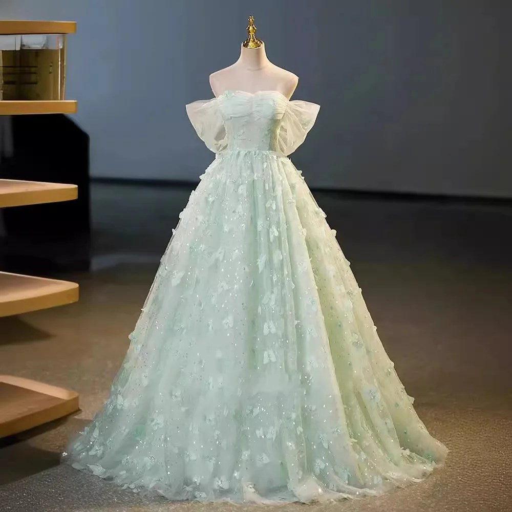 Vocal Art Exam Adult Dress Advanced Sense Host Concert Evening Dress Female 2024 New Xianqi Mori Series