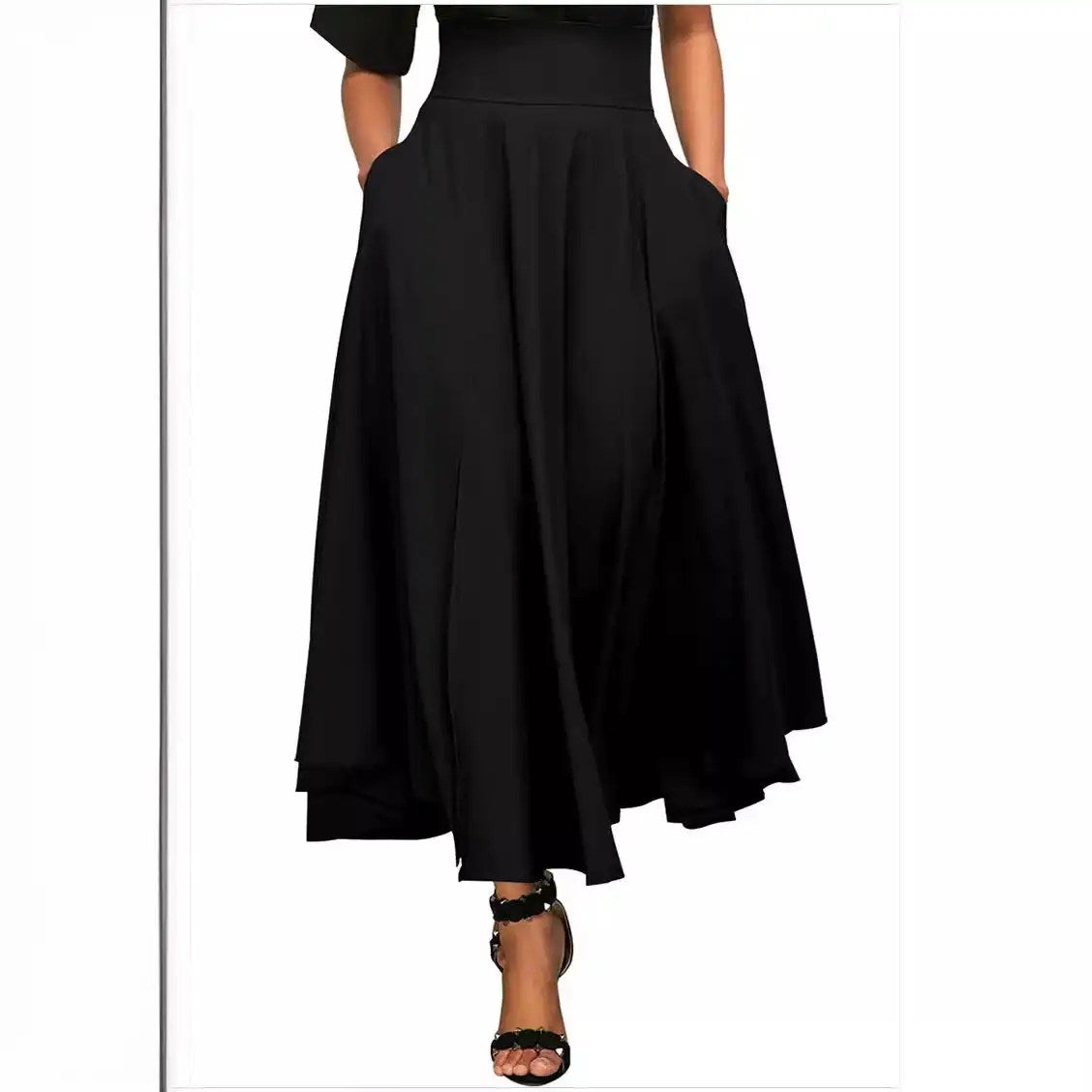 Upgrade Your Wardrobe with Our High-Waisted Pleated Skirt - Perfect for Retro Style Lovers!
