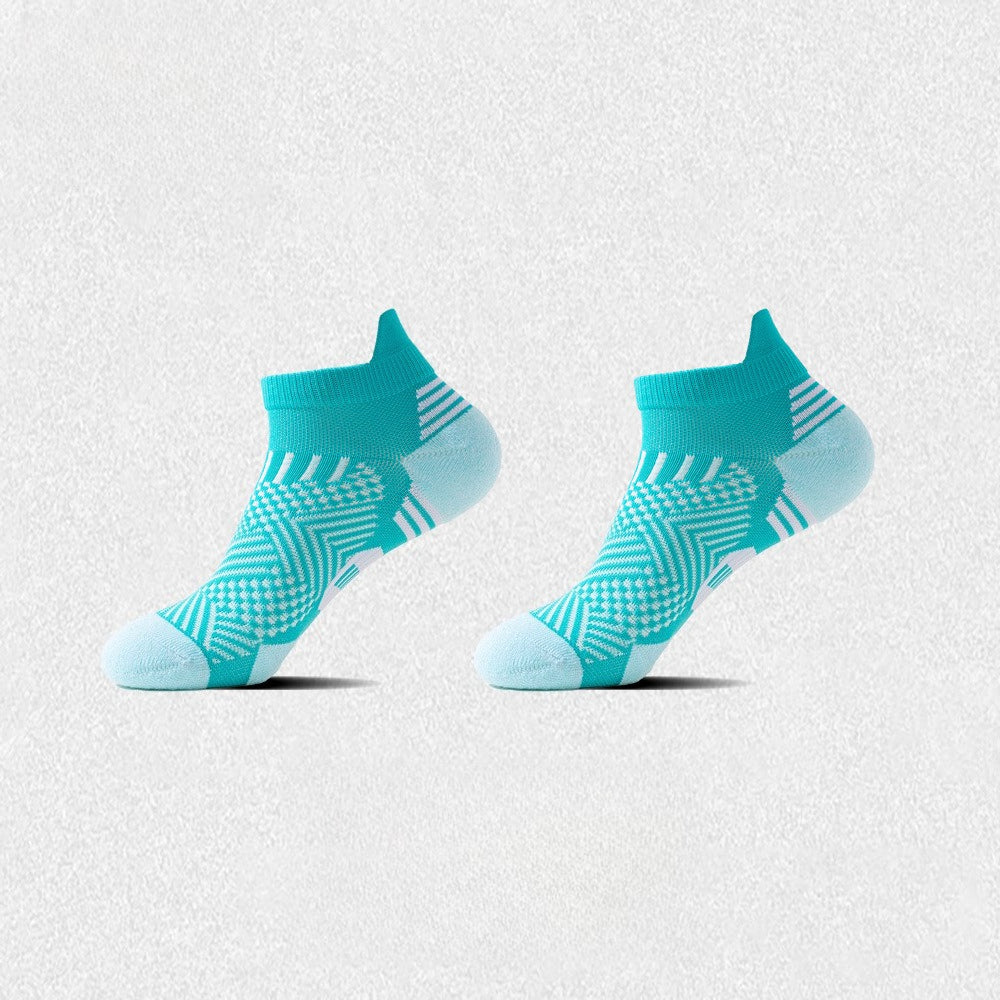 Professional Sports Socks Men's Hiking Fitness Quick-drying Running Socks Front and Heel Thickened Wear-resistant Non-slip Mountaineering Socks