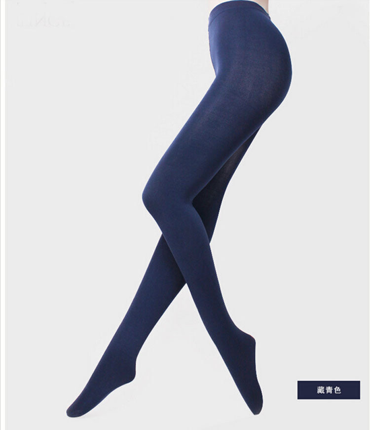 Spring and Autumn 150kg Extra Large Size Medium and Thick Stockings Velvet Pantyhose Plus Fat Extra Size Fat MM Crotch Bottom Legging
