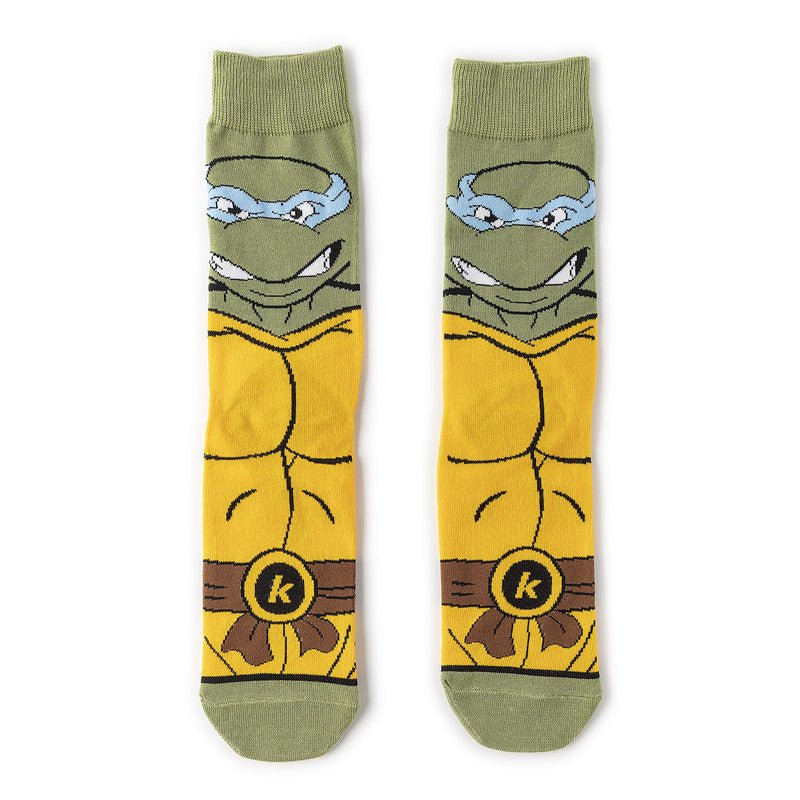 Male Cotton Animation Men's Women's Cartoon Socks Men's Socks Medium Stockings Combed Cotton Socks-5PRS