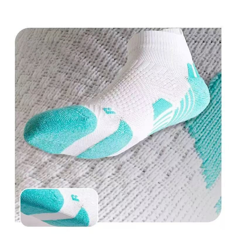 Badminton Socks Women's Towel Bottom Professional Marathon Running Socks Men's and Women's Fitness Sports Thickened Bottom Versatile Breathable
