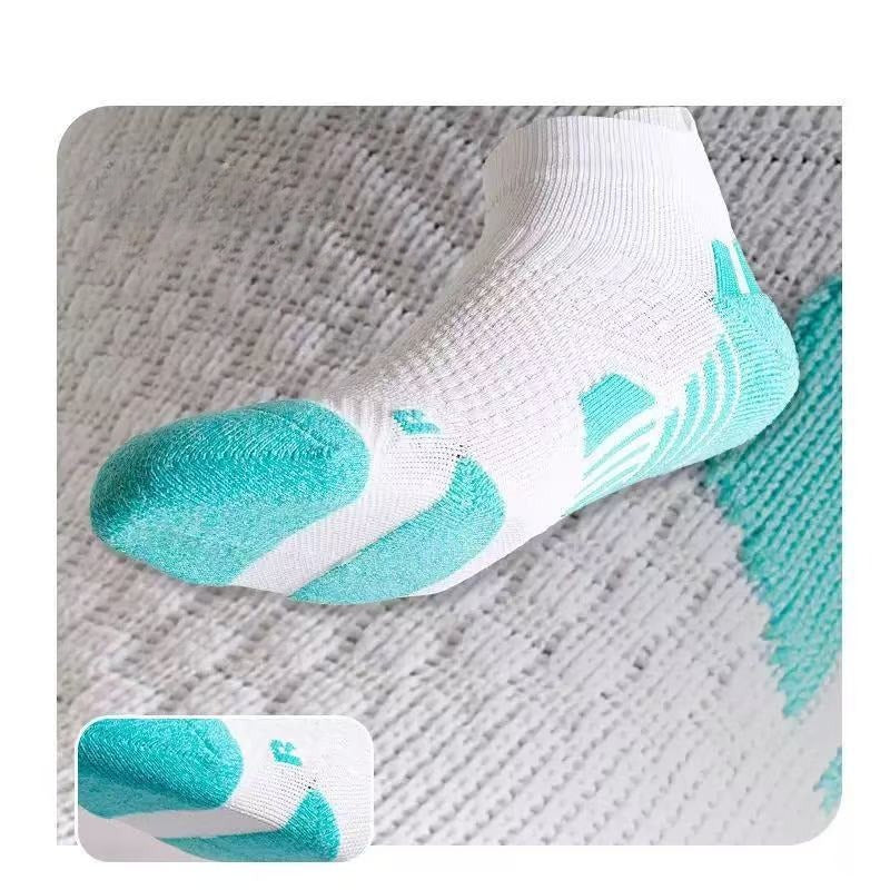 Badminton Socks Women's Towel Bottom Professional Marathon Running Socks Men's and Women's Fitness Sports Thickened Bottom Versatile Breathable