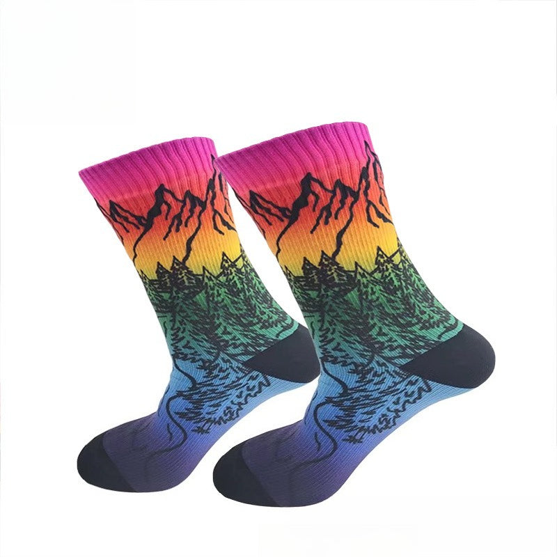 Waterproof Cycling & Hiking Socks for Outdoor Sports, Running, Spring Summer Camping