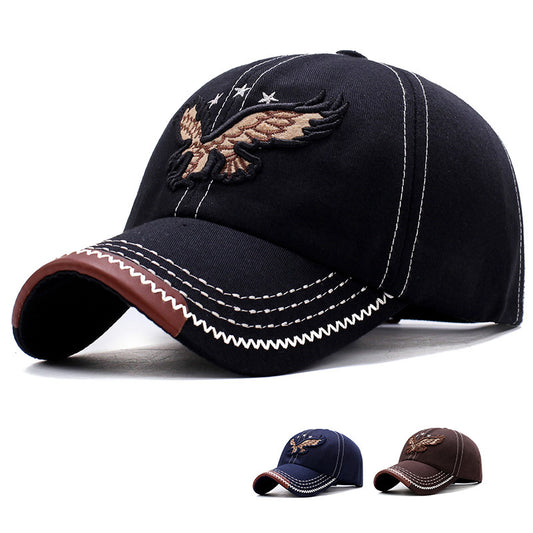 Cool Cowboy Sport Baseball Cap 3D Embroider Snapback Cap