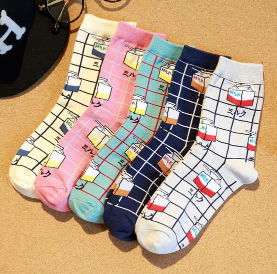 Modern Character Cute Style Girl Popular Socks Manufacturer Funny Colorful Women Socks