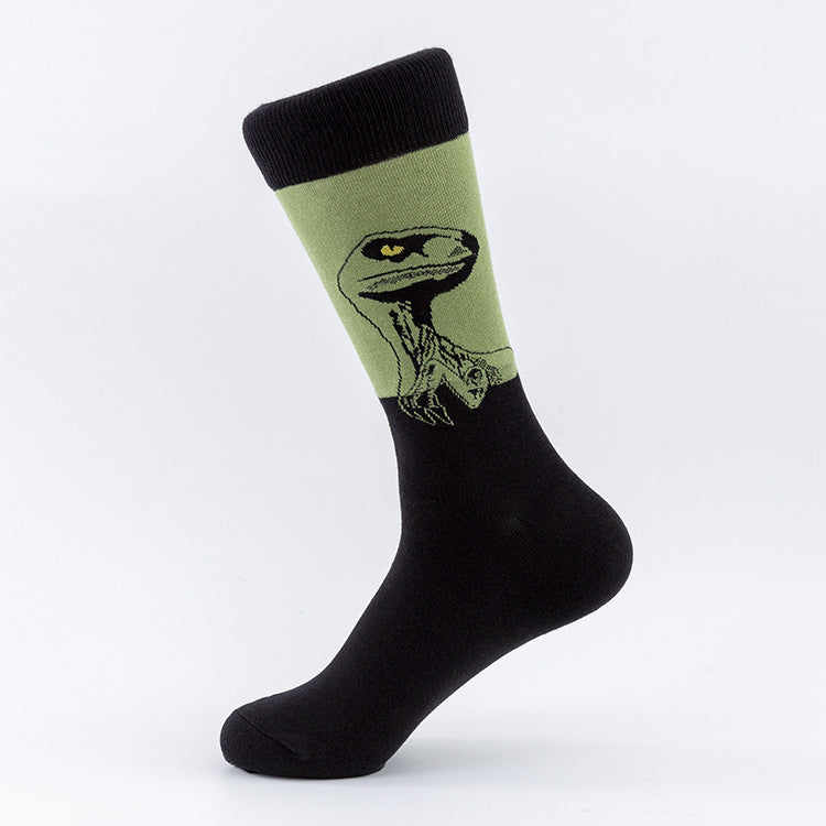 Men's Socks Large Size Stockings Large Cotton Socks Large Medium Tube Sports Socks-5prs