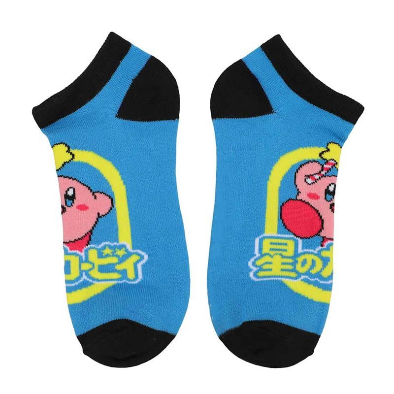 Female Wholesale Male Star Kirby Tide Socks Manufacturer Socks Cartoon Four Seasons Boat Socks Cute Cotton Short Socks-5PRS