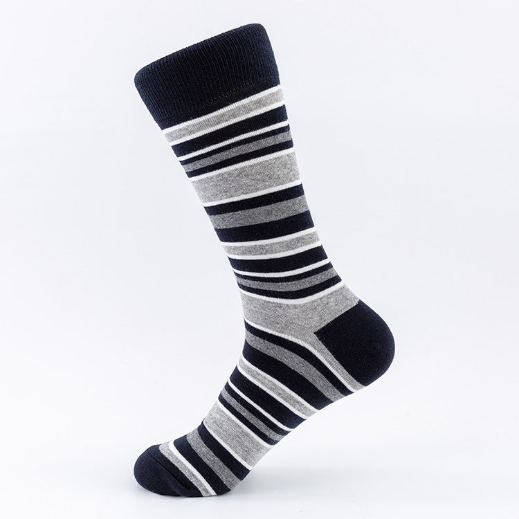 Men's Socks Large Size Stockings Large Cotton Socks Large Medium Tube Sports Socks-5prs