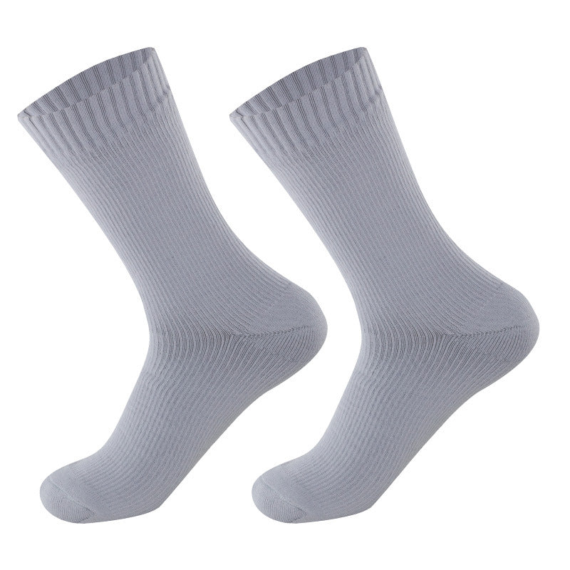 Waterproof Socks Medium Tube Ski Socks Cycling Camping Sports Wading Water Breathable Warm Outdoor Rain Socks for Men and Women