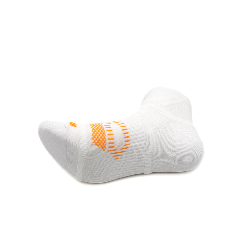Quick-drying Sports Socks Professional Marathon Compression Short Sweat-absorbing Coolmax Running Socks-2prs