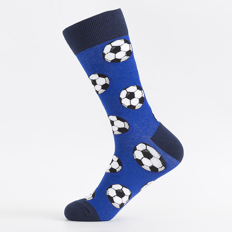 Men's Socks Large Size Stockings Large Cotton Socks Large Medium Tube Sports Socks-5prs