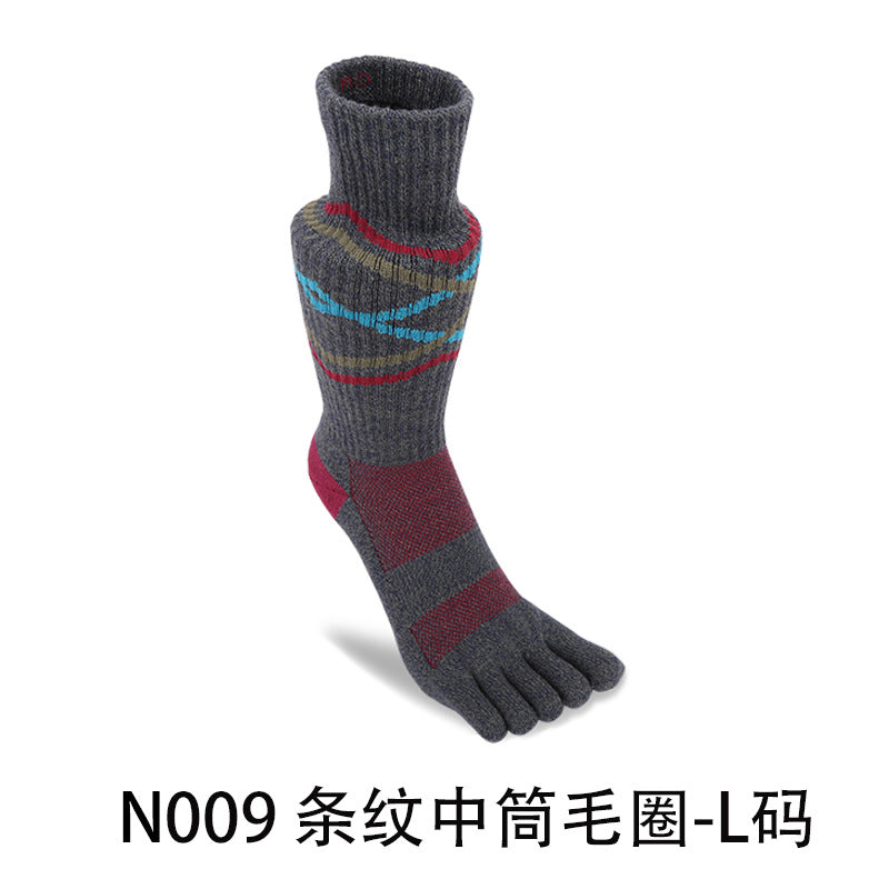 Terry COOLMAX Sports Socks Running Socks Big Name Flat for Hiking Running