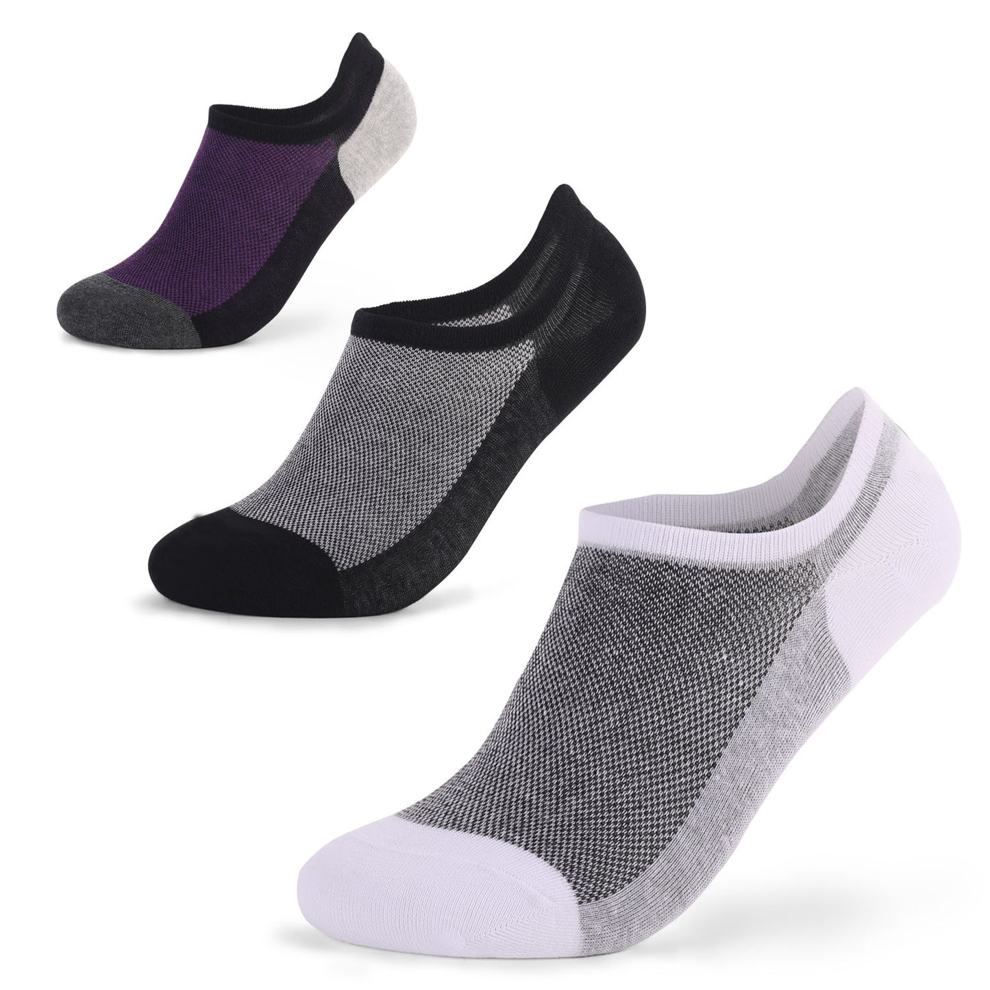 Men's Cotton Socks Spring and Summer Four-season Thin Extra-large Fattened Invisible Boat Socks