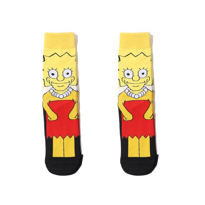 Socks Men's Cotton Tide Socks Wholesale Casual Ins Wholesale Socks-5PRS