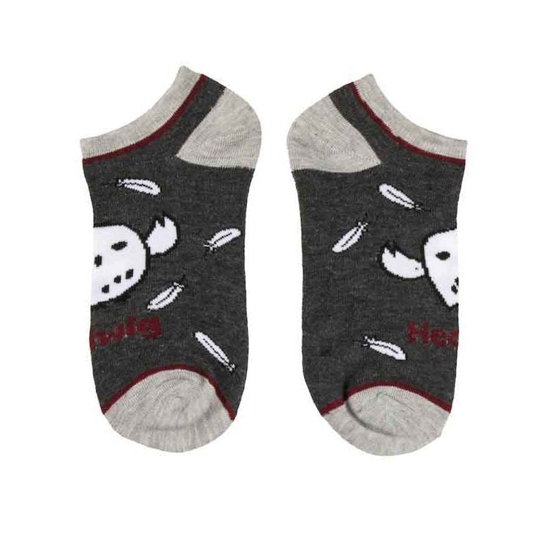 Short Socks Men's Trendy Socks Four Seasons Harry Potter Socks Cartoon Cotton Socks Medium Boat Socks-5PRS