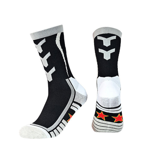 Team Football Socks Professional Non-slip Men's Actual Combat Training Towel Bottom Medium Tube Sports Socks