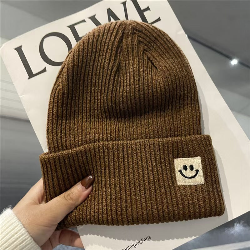Fair Island Style Knitted Hat Children's Retro Dual-purpose Bag Hat Warm Wool Hat Ear Protection Street Style