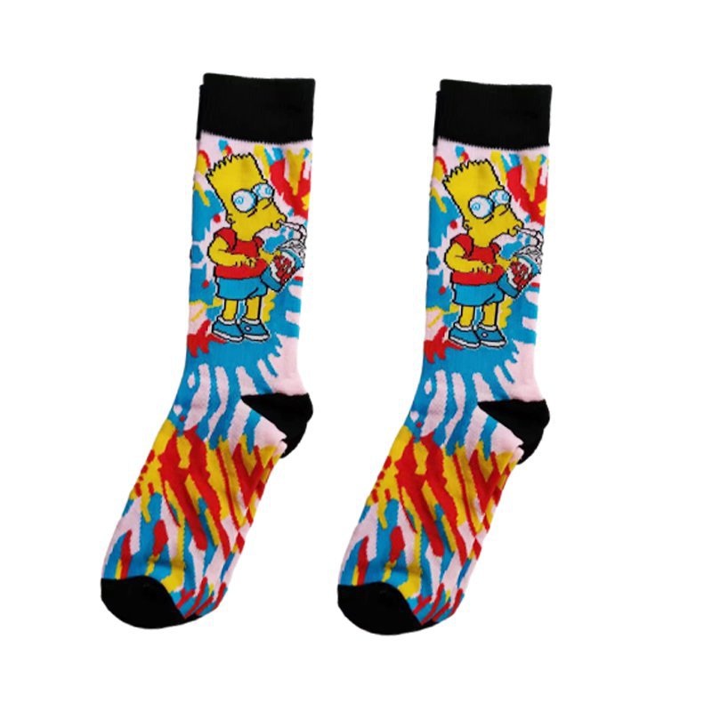 Socks Men's Cotton Tide Socks Wholesale Casual Ins Wholesale Socks-5PRS