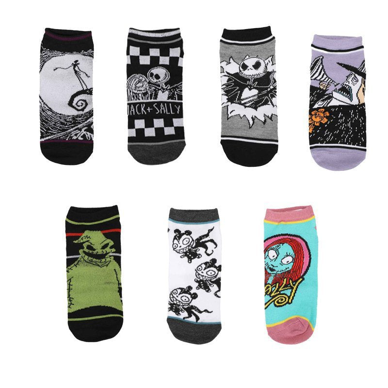 Men's Boat Socks Women's Wholesale Cartoon Cotton Casual Cotton Socks Women's Socks New Socks Couple Tide Socks-5PRS